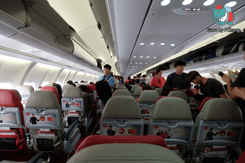 รีวิว สายการบิน Thai Airasia X บินตรงไปเกาหลี A330 ชั้นประหยัด -